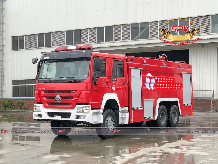 Foam Fire Tanker Sinotruk - LF Foam Fire Tanker Sinotruk - LF